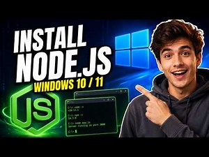 How to Install & Setup Node.js and NPM on Windows 10/11 (2026 Guide)