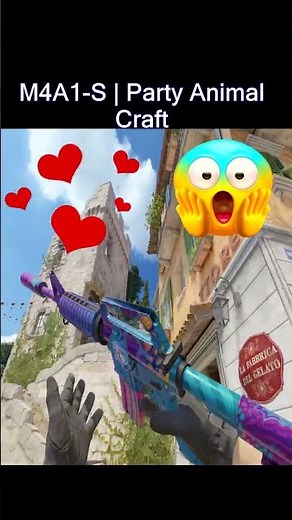 M4A1-S | Party Animal craft cs2 #counterstrike harlequin #csgo
