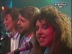 Gemini & Björn (ABBA) : Just Like That - Dutch TV 1986 (Subtitles)
