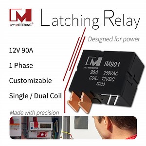 [Hot Item] 90A 24VDC Compact Bistable Latching Relays for Electric Smart Meter
