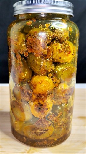Best Olive Pickle Ever! #asmr #shorts #recipe