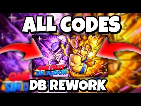 ALL DB UPDATE CODES FOR ONE FRUIT SIMULATOR! ROBLOX ONE FRUIT SIMULATOR CODES