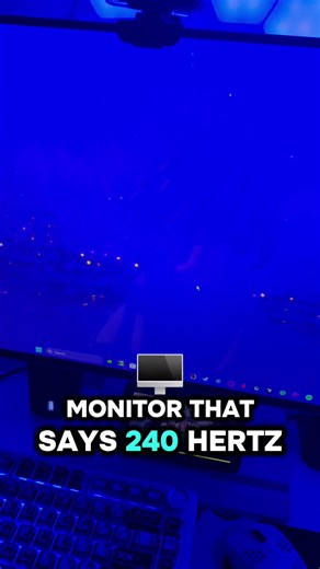 How to make gameplay feel smoother 👍 Win I Display Advanced display settings Refresh rate SET TO HIGHEST!! Follow for more ❤️ #pctips #technology #tips #techtok #pc