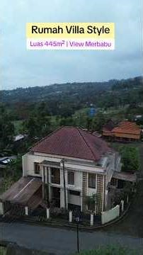 Luxury 2-Story Villa Fully Furnished with Merbabu View | Hook | Suitable for Villa Business