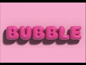 How To Create Bubble Text In Illustrator