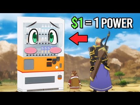 Boy Reincarnates as Useless Vending Machine Levels Up Every Sale Episode 1-12 English Dubbed - Anime