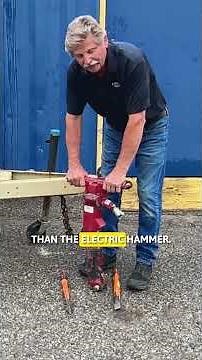 60lb Air Concrete Breaker | Heavy-Duty Power for Tough Demolition Jobs #concretetools #concreteworks