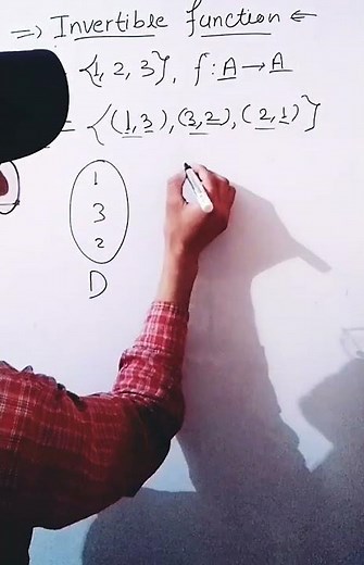 invertible function || #inverseoffunction#invertible#viralmath#11thclassmath#viralvideo2022