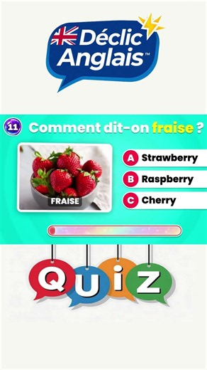 Quiz d'anglais 🇬🇧 Connais-tu ce mot ?