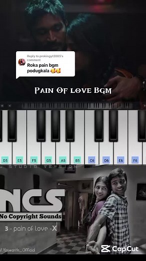 Pain of Love Bgm: Emotional Piano Tutorial