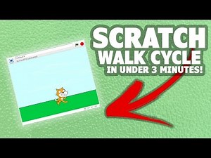 how to make a character walk in scratch (under 3 minutes)