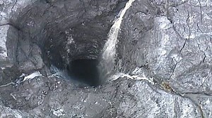 UPDATE: 'This is major' says protester after 350-foot sinkhole opens up outside Mulberry fertilizer plant Full story here: http://at.wftv.com/2d2qgWh | WFTV Channel 9