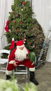 65K views · 689 reactions | christmas tree made santa scream...
