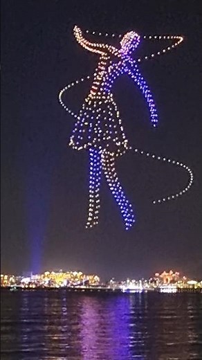 Dubai Drone Show 2025: Experience Ballerina Magic | Bluewaters, JBR Beach | DSF