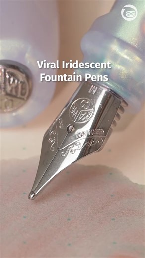 This Fountain Pen Went VIRAL For Good Reason 🤩💎 Viral stationery makes a comeback! The Kaweco Collection Sport Iridescent Pearl Fountain Pen went viral in 2022 for beautiful body color. I mean... it speaks for itself. Finally after 4 long years, it’s back as the Perkeo series! Still the same stunning body color, except now it’s longer and comes in fountain pen AND rollerball pen options. ❇️ Kaweco Perkeo Fountain Pens: https://www.jetpens.com/Kaweco-Perkeo-Fountain-Pens/ct/4319?sa=product_date