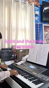 Spirit and the bride say come!!