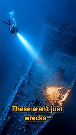 The Most Haunted Shipwreck Graveyard on Earth! ⚓️👻 #Shipwreck #OceanMysteries