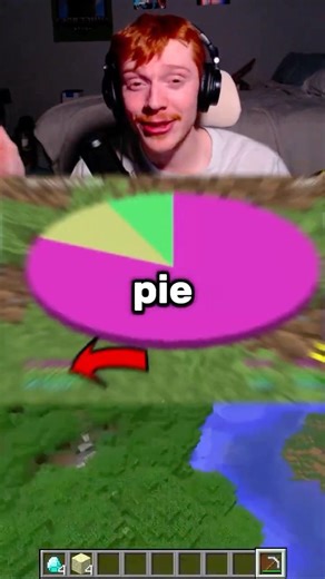 The Minecraft Pie Chart is OP 😱