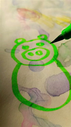 i draw PiG 🐷#shorts #trending #viral