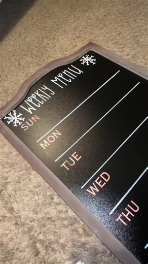 Chalkboard Menu Board Tutorial for Satisfying ASMR Sounds