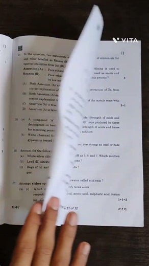 cbse class 10th science question paper 2026 #cbseclass10