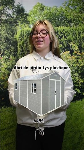 DISCOVER OUR NEW PLASTIC GARDEN SHEDS!