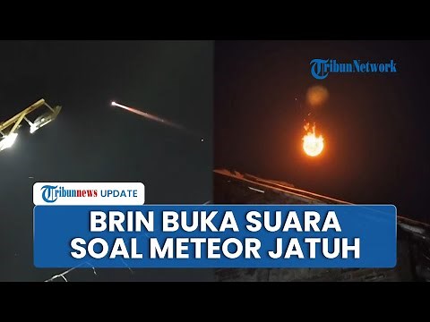 Viral Video Diduga Meteor Jatuh di Cirebon hingga Picu Dentuman Keras, BMKG dan BRIN Buka Suara