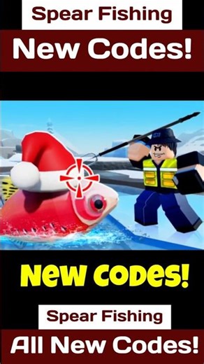 New Spear Fishing Codes - New Codes For Spear Fishing Roblox Codes 2025