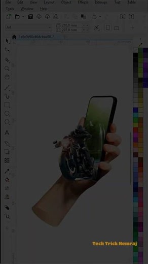How to Create Out of the Box Effect in CorelDRAW Step by Step #beginners #coreldraw #adobe
