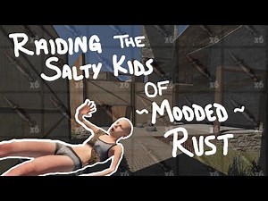 I STOLE A BOX OF ROCKETS & MADE SALTY KIDS RAGEQUIT AS A SOLO | RUST TROLLING