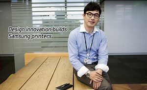 Design innovation builds Samsung printers