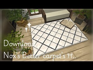 Download and review Nox's better carpets for Mcpe/be ┊ aesthetic carpet addon for mcpe 🍁ˎˊ-