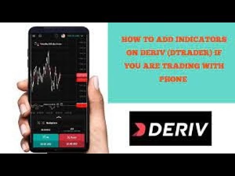 (DERIV.COM)HOW TO ADD INDICATORS ON DERIV CHARTS(DTRADER)