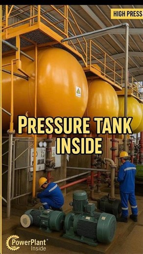 Inside the Pressure Tank: What Engineers Must Check Before Operation ⚙️