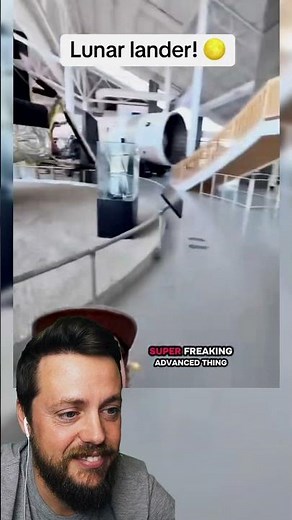 They Have the Lunar Lander on Display!!