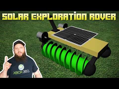 I’m Building a Solar Exploration Rover I Can Drive Over the Internet!