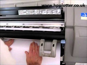 HP DesignJet 5000 / 5500 load sheet
