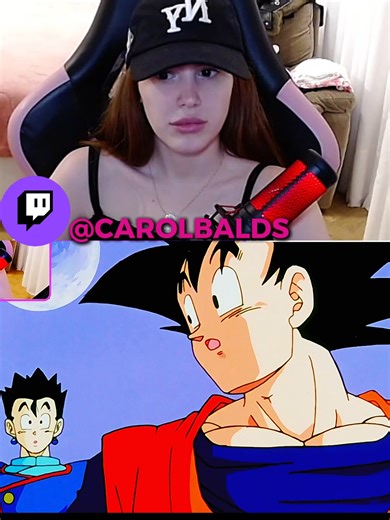 Assistindo a Dragon Ball Z: Saga Majin Boo com Carol Balds