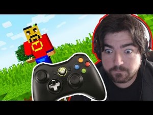 JUGANDO A MINECRAFT CON MANDO EN PC! Minecraft 1.12.2 MOD MRCRAYFISH'S CONTROLLABLE MOD!