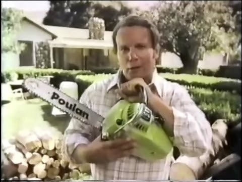 Poulan Chainsaws Commercial (1978)
