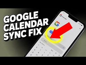 How to sync Google Calendar - Quick Fix
