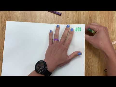 Texture Rubbing with Crayons