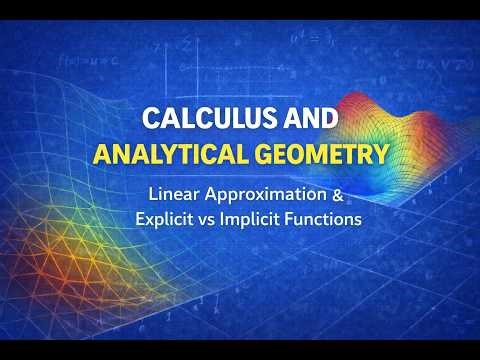 Linear Approximation & Explicit vs Implicit Functions | Calculus (Hindi/Urdu)