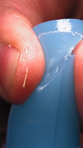 Smashing a Glue Stick in Satisfying Slow Motion