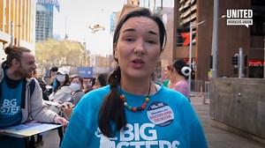 Thousands of United Workers Union members in early education have taken historic action and SHUT DOWN THE SECTOR! Educators across the country shut down their centres, took to the streets, rallied, and made their voices heard! | Big Steps Campaign