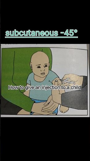 #shortvideo ||How To Give An Injection To A Child||#vaccination #immunizations #injection #nursing