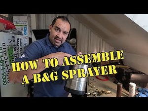 How to assemble a B&G 1 gal sprayer #howto #pestcontrolguys