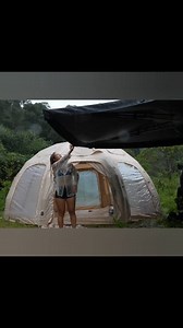 1.1M views · 16K reactions | Camping in Heavy Rain & Thunderstorm – Is Solo Camping Really Easy? #forest #Survival #reel #Amazing #bushcraft #asmr #fblifestyle #camping #cooking #rain | Tanvir | Facebook