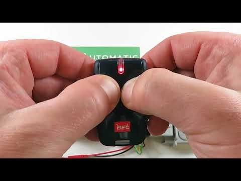 How to program new BFT compatible remote control from existing remote control