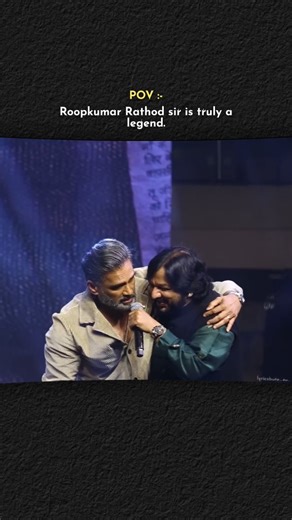 Sunil Shetty makes an entry with legend Roopkumar Rathod ji at the song launch of #Border2 #shorts